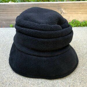 FIRST AVENUE CLASSIC Bucket Hat Women's One Size Black Packable Travel​​​​​​​